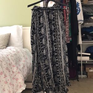 Boho maxi skirt